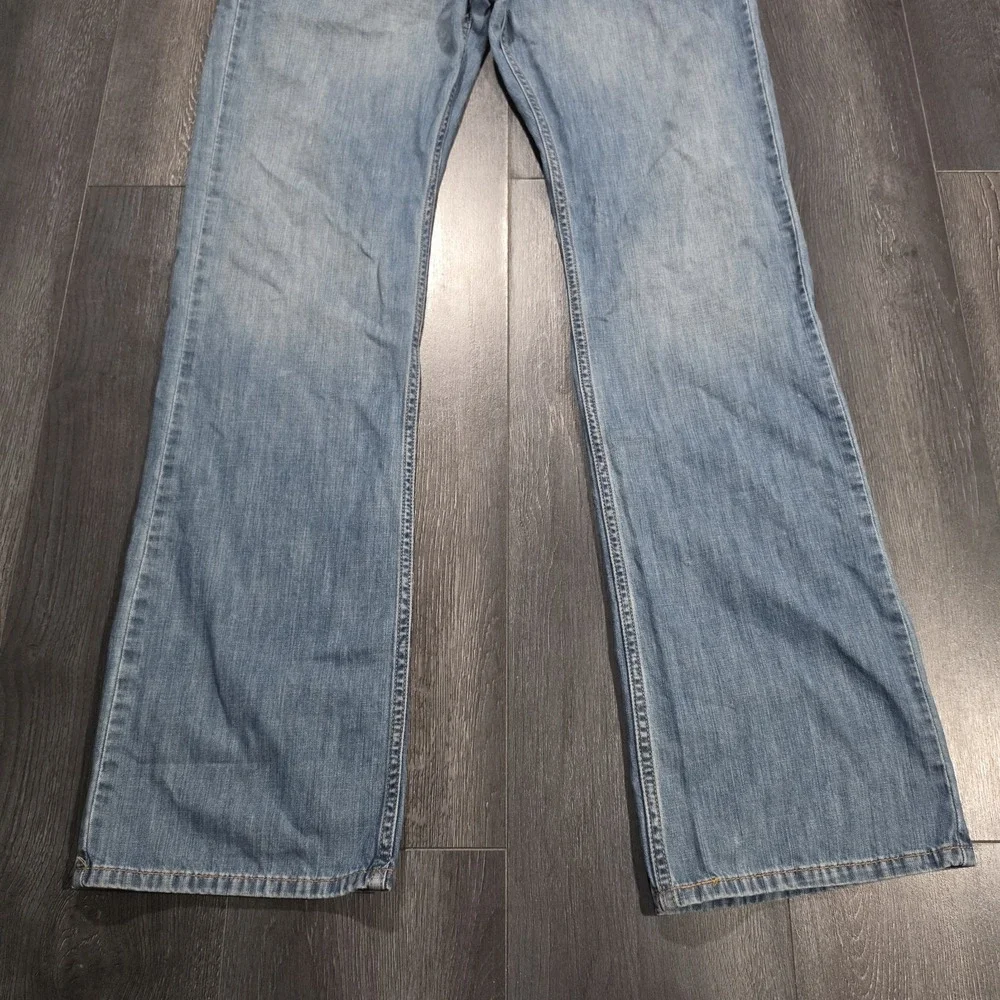 Levis 527 Jeans Mens 36x36 Blue Bootcut Denim Pants Western Cowboy Work Grunge